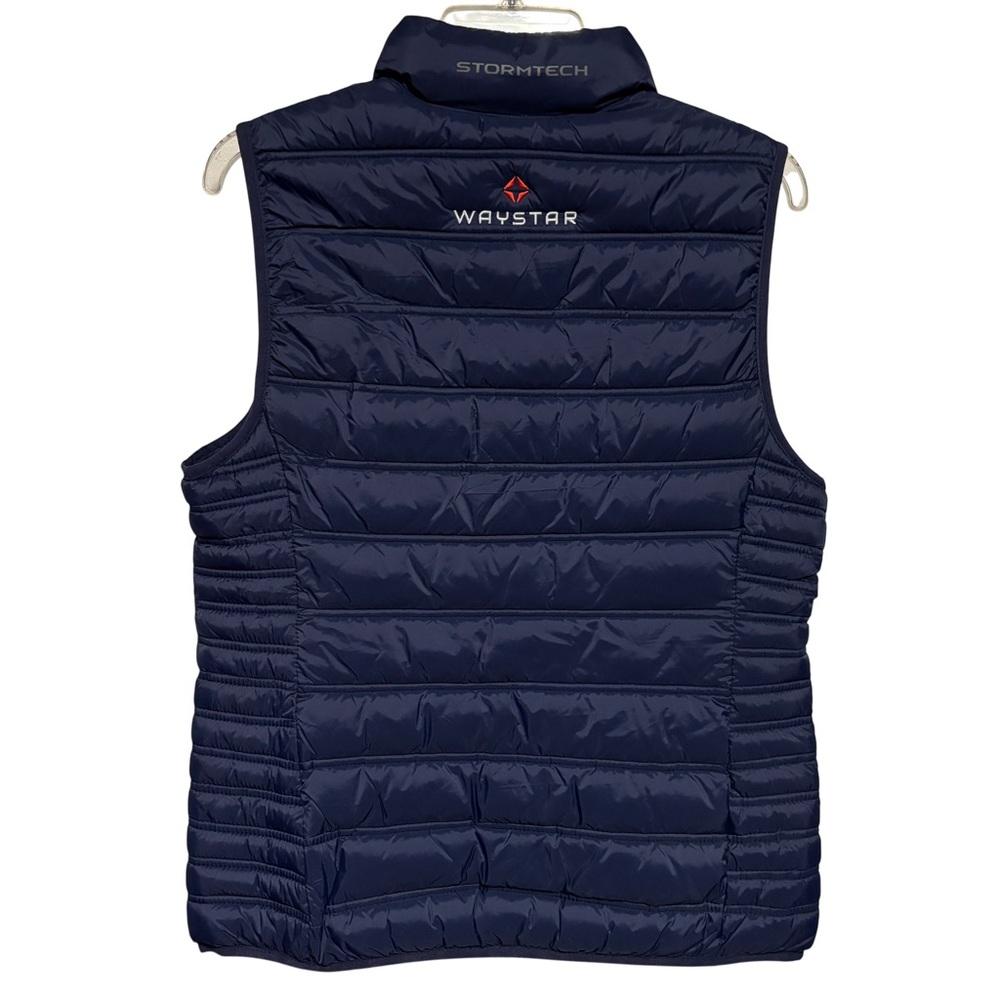 Stormtech Performance Packable Blue Puffer Vest Z… - image 2